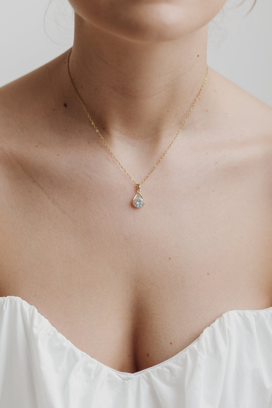 Golden Gem Necklace